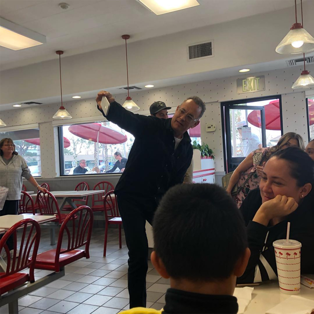 Tom Hanks, In-N-Out Burger Tom Hanks, In-N-Out Burger